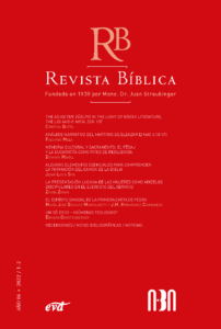 Tapa revista biblica 84
